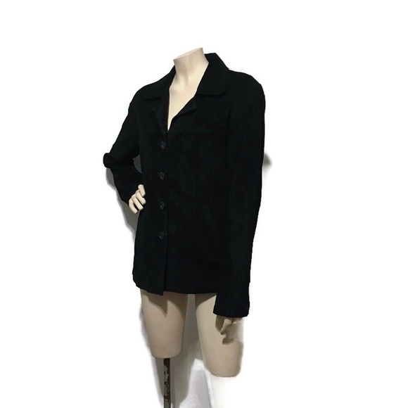 Charlotte Russe Black Leather Jacket Size Small - Picture 3 of 7